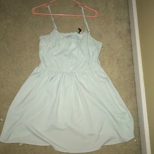 H&M size 14 turquoise dress